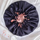 Frizzero | Touca De Cetim Grande Dupla Face Ajustável Cabelo Anti Frizz