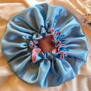 Frizzero | Touca De Cetim Grande Dupla Face Ajustável Cabelo Anti Frizz