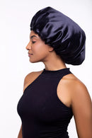 Frizzero | Touca De Cetim Grande Dupla Face Ajustável Cabelo Anti Frizz