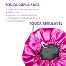 Frizzero | Touca De Cetim Grande Dupla Face Ajustável Cabelo Anti Frizz