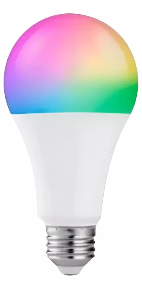 Lâmpada Smart LED 15W RGB BQ e BF Alexa Inteligente Wi-Fi