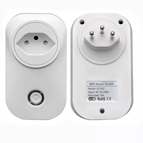 Tomada casa inteligente smart house plug Wi-fi Alexa App 10a