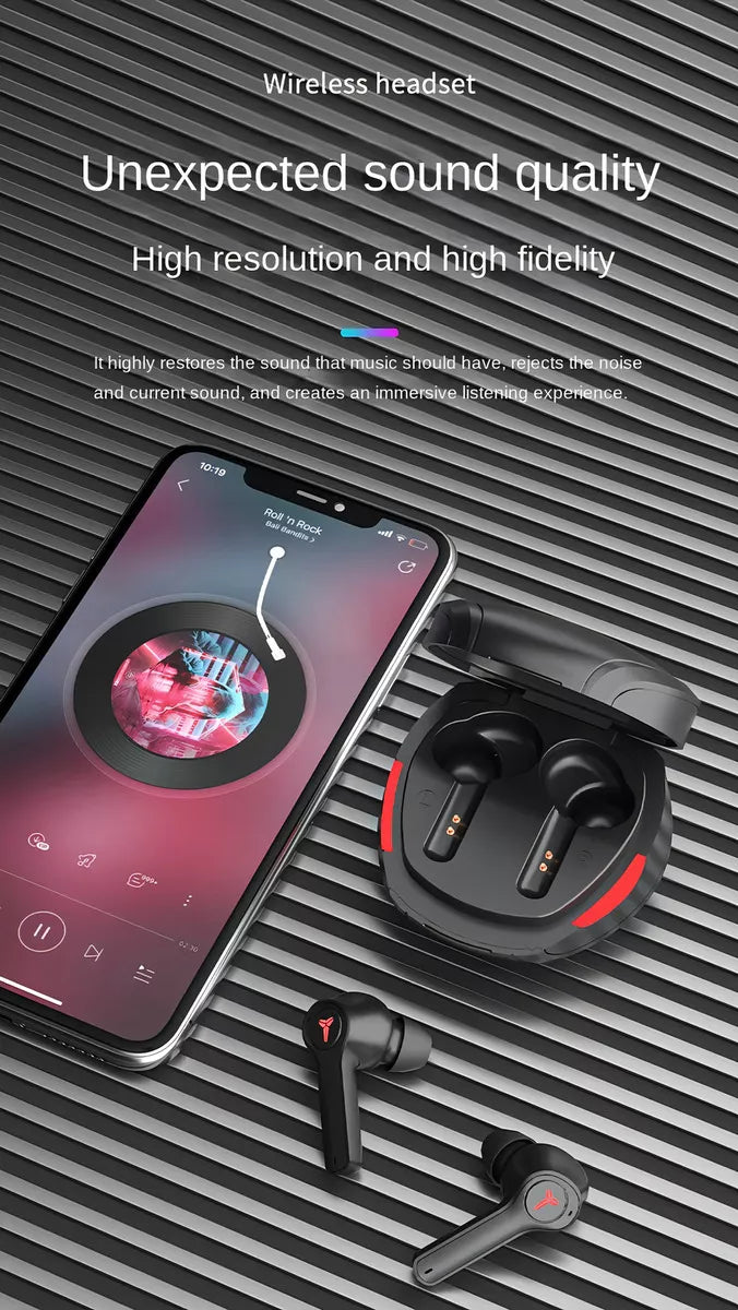 Fone de Ouvido Bluetooth Gamer PRO 9