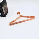 Kit 10 Cabides de metal slim estiloso Conjunto Rose