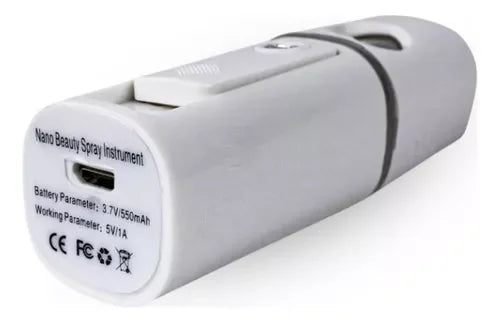 Nano Nevoa Spray Vaporizador Facial Cílios Portátil Nanomist