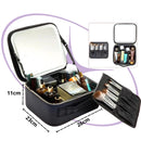 Make Bag | Maleta De Maquiagem Com Espelho E Luz Led Deluza