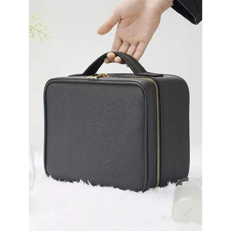 Make Bag | Maleta De Maquiagem Com Espelho E Luz Led Deluza