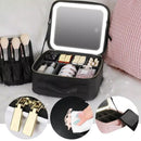 Make Bag | Maleta De Maquiagem Com Espelho E Luz Led Deluza