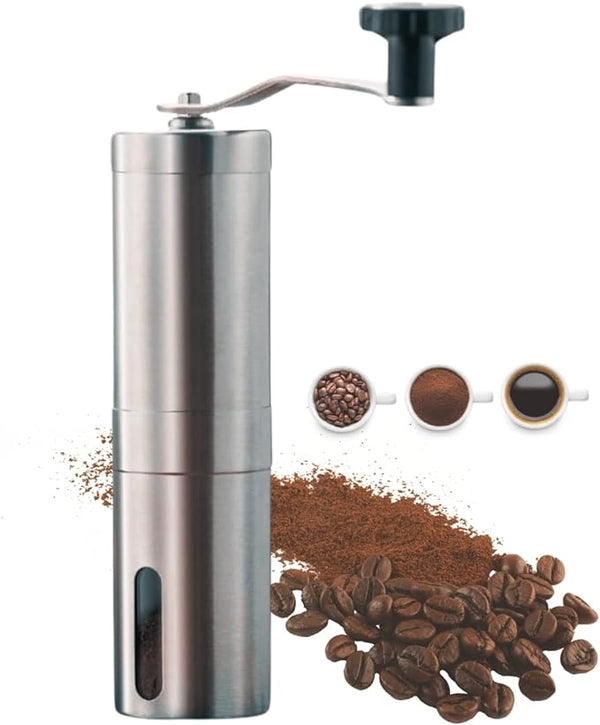 Moedor de café Inox CoffeGrind Manual c/ Ajuste