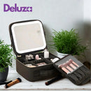 Make Bag | Maleta De Maquiagem Com Espelho E Luz Led Deluza