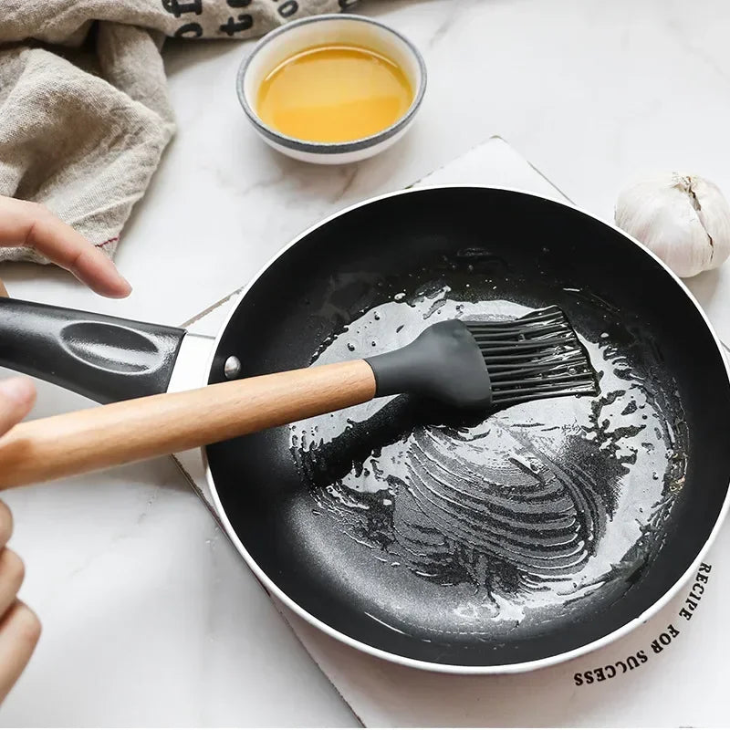Kit Utensílios Gourmet Silicone Antiaderente 12 peças